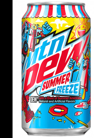 6 Pack MTN Dew Summer Freeze